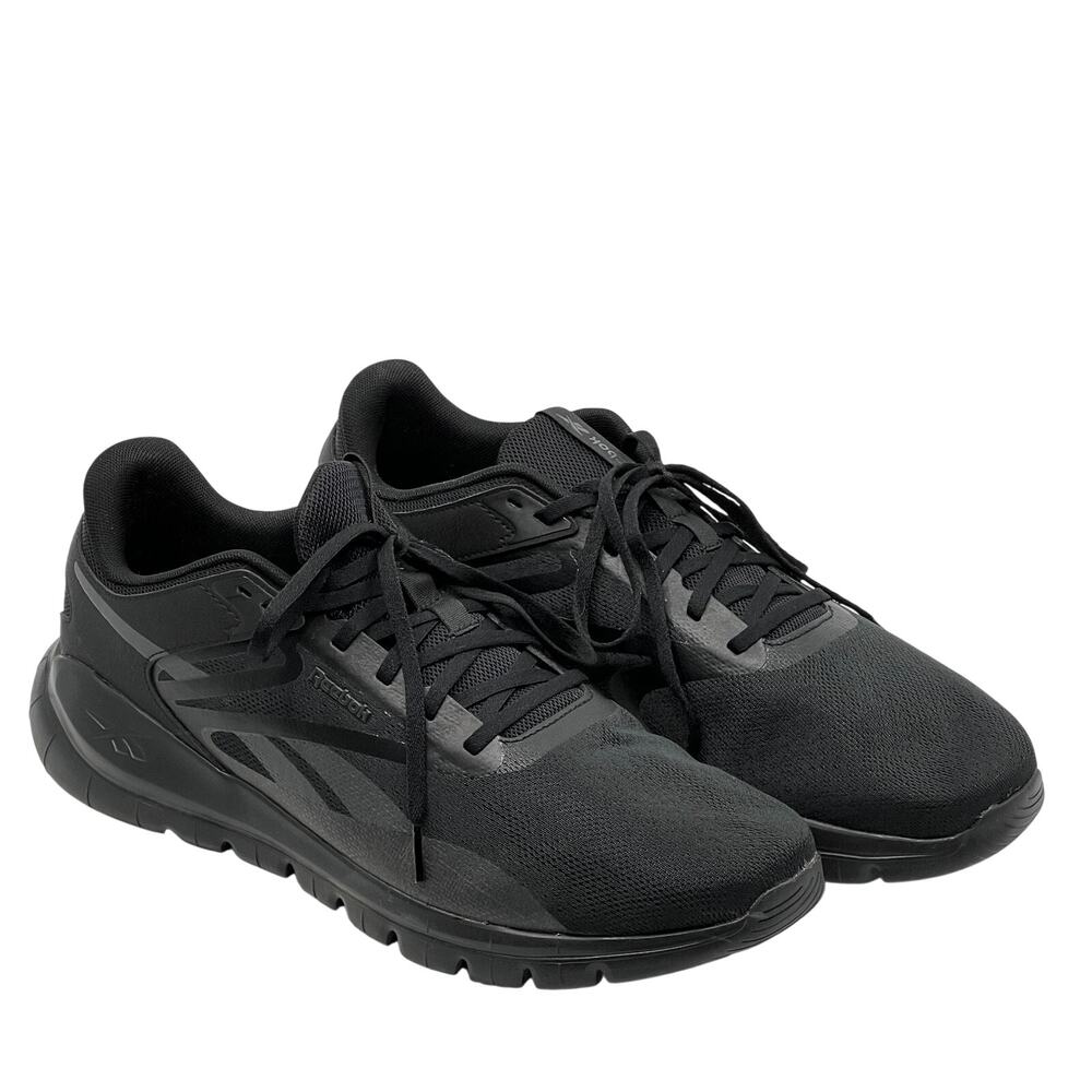 Reebok Split Flex Sneakers Black Gray Men’s 14 Athletic Running Training Shoes